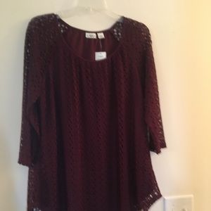 3/4 length top